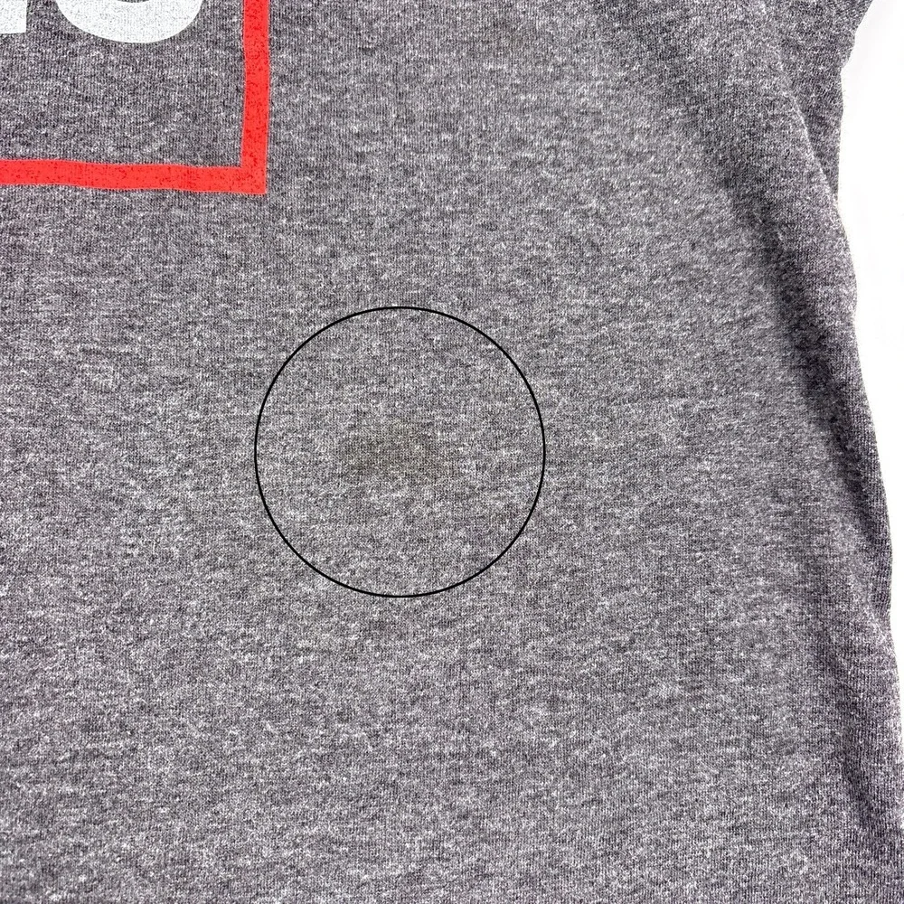 Wendys Barco Uniforms Employee T Shirt Mens Sz L Gray Hamburger of‎ NCAA Best